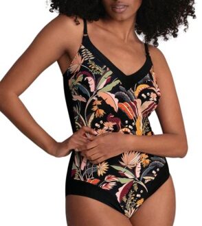 Rosa Faia Lisboa Love Mabella Swimsuit Versch.kleure/Patroon,Zwart - F 42