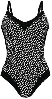 Rosa Faia Summer Dot Swimsuit * Actie * Zwart,Versch.kleure/Patroon,Wit - C 42,C 44,C 46,C 48,E 40,E 46