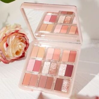 Rose Bunny 18 Color Eyeshadow Palette - 04 #H04- 12.6g