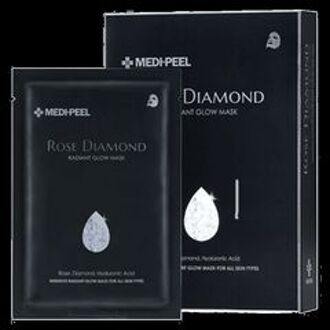 Rose Diamond Radiant Glow Mask Set 25ml x 10 pcs
