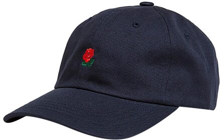 Rose Geborduurde Vader Hoed Vrouwen Mannen Leuke Verstelbare Katoen Bloemen Baseball Cap Blauw
