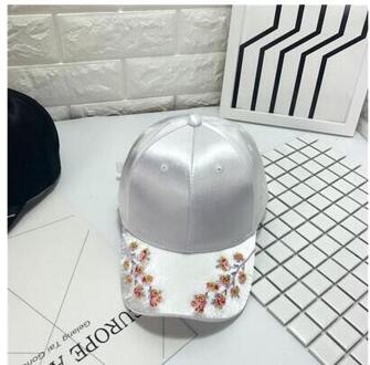 Rose Geborduurde vrouwen Hoed Snapback Baseball Cap Mode Unieke Verstelbare Geborduurde Rose Hoeden gorros 2