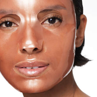 Rose Gold Brightening Facial Treatment Mask - gezichtsmasker 5 stuks