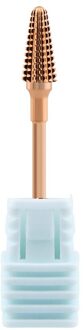 Rose Gold Carbide Nail Boor Frees Voor Manicure Machine Nail Bits Voor Elektrische Manicure Boor Frees Nail LD0715M-RG