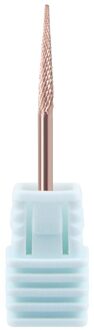 Rose Gold Carbide Nail Boor Frees Voor Manicure Machine Nail Bits Voor Elektrische Manicure Boor Frees Nail RG-WG091-F