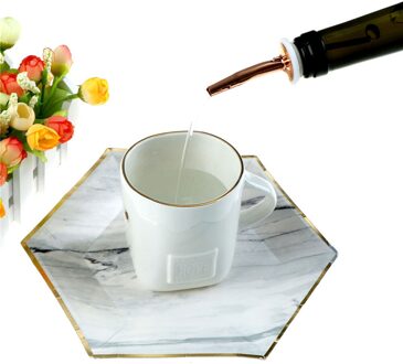 Rose Gold Praktische Rvs Fles Liquor Geest Schenker Free Flow Schenktuit Milieuvriendelijke Bar Gereedschap