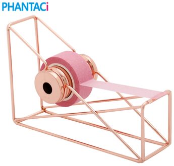Rose Gold Tape Snijder Briefpapier Washi Tape Dispenser Organizer Cutter Tool Kantoorbenodigdheden