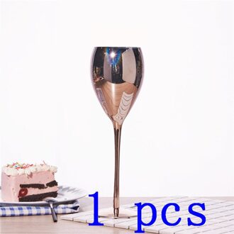 Rose Golden Kristaldrinkbekers Wijn Glas Sap Drinken Champagne Goblet Party Bar Diner Water Home Decor Chic Luxe 420Ml 1 pcs1