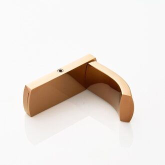 Rose goud Massief Messing Toiletrolhouder Luxe Eenvoudige Gepolijst Wandmontage Tissue Doos Rolhouder Badkamer Accessoires hook