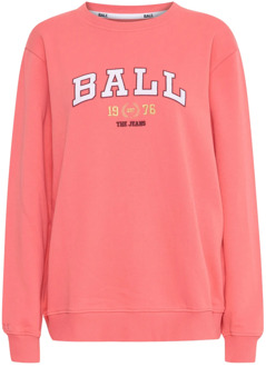 Rose Hip Sweatshirt Ball , Pink , Dames - 2Xl,M,S,Xs