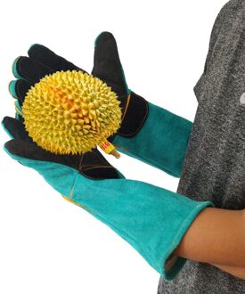 Rose Snoeien Tuinieren Handschoenen Flexibele Lederen Doorn Proof Veiligheid Tuin Werkhandschoenen