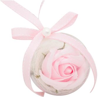 Rose Valentijnsdag Decor Diy Kunstmatige Zeep Bloemen Rose Rose Doos Wedding Bouquet Home Festival Roze