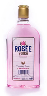 Rosée Strawberry Vodka, 0.5L plastic bottle
