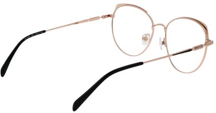 Roségouden metalen brillen (Monturen) - One Size