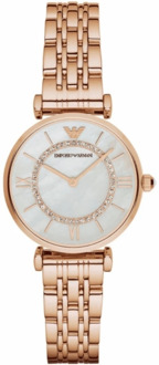 Rosékleurig Vrouwen Horloge AR1909