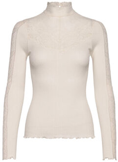 Rosemunde Top lange mouw 101299 rwbeatha Beige - S