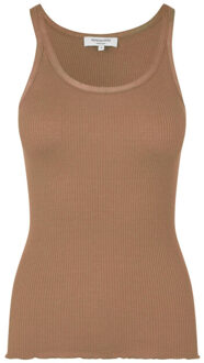 Rosemunde Top zonder mouw 5182 rwbelle Bruin
