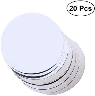 Rosenice 20 Pcs Zilver Aluminium Folie Wijn Schenker Disc Opvouwbare Flexibele Drip Stop Giet Tuiten Disk Stop Gieten Schijven