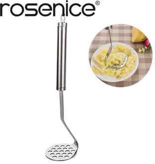 ROSENICE Rvs Aardappel Ricer Creatieve Aardappelstamper Presser voor Home Kitchen Gebruik Fruit Groente Tool