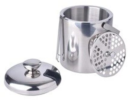 ROSENICE Rvs Ijsemmer 1300 ml Dubbele Lagen Ijs Container Draagbare Bar Rode Wijn Vat Keuken Bar Gereedschap