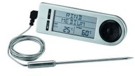 Rosle Barbecue Kernthermometer - Digitaal - Rösle Zilver