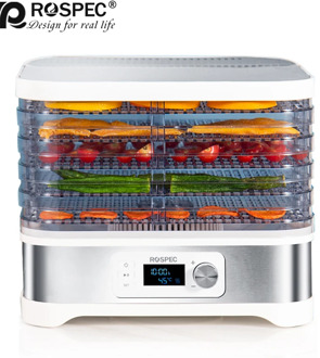 ROSPEC Automatic Food Dehydrator Fast Food Dryer Stainless Steel Drying Machine Electric Air Dryer Drying Fruit Vegetable Snacks