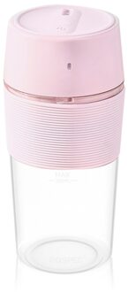 Rospec Draadloze Elektrische Blender Draagbare 7.4V Usb Oplaadbare Sap Cup Fruit Mixer Cup Smoothie Maker Bpa Gratis Food Processor roze