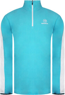 Rossignol Lange Mouw Half Zip Up Blauw Heren Micro Fleece Truien RL3ML12 771 - XL