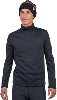 Rossignol Ski pulli + Rits Skipully Heren M Zwart