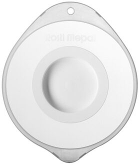 Rosti anti-spatdeksel - transparant Wit