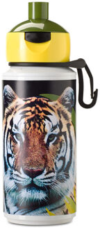Rosti Mepal Animal Planet Tijger Campus pop-up drinkfles