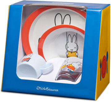 Rosti Mepal Nijntje Speelt kinderset 4-delig Oranje