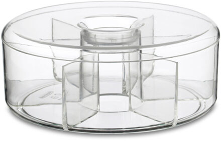 Rosti Mepal theedoos rond model Transparant