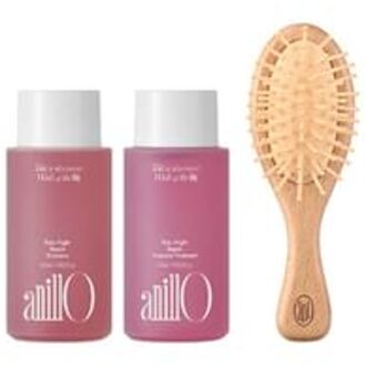 Rosy Night Repair Hair & Brush Mini Set 3 pcs