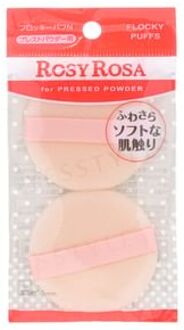 Rosy Rosa Flocky Puff N 2 pcs