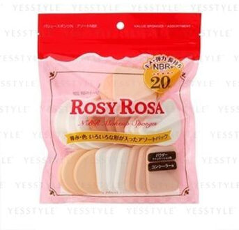 Rosy Rosa Nbr Make Up Sponge 20 pcs