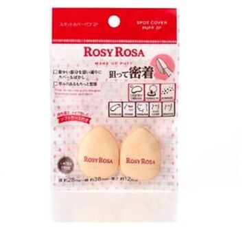 Rosy Rosa Spot Cover Make Up Puff 2 pcs