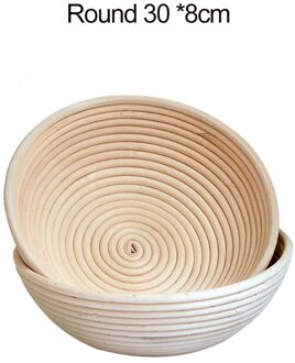 Rotan Brood Proofing Mand Natuurlijke Ovale Rotan Rieten Deeg Gisting Zuurdesem Brood Mand Bakken Tools H
