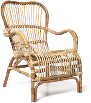 Rotan fauteuil Bandung - naturel - 83x69x84 cm