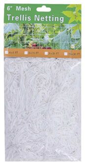 Rotan Groei Netto Fruit Groente Bloem Wijnstok Planten Klimmen Netto Tuin Voor Groene Bean Pea Komkommer Tomaat Bittere Meloen Netting 5X15FT