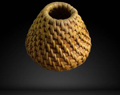Rotan Theepot Deksel Houder Thee Huisdier Thee Accessoires Ornament Home Decor