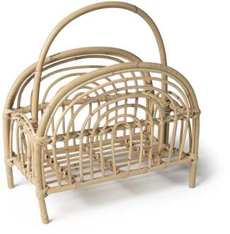 Rotan tijdschriftenrek - 40x21x45 cm