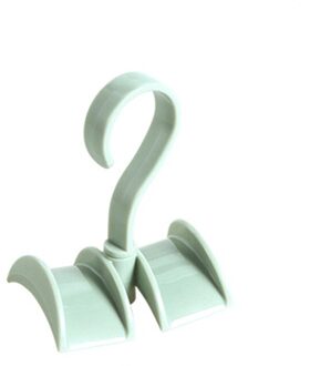 Rotatie Kleding Organizer Staaf Opslag Hanger Haak Purse Opknoping Rack Houder Haak Tas Sjaal Garderobe Kleding Handtas Opslag groen