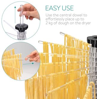 Rotatie Opvouwbare Accessoires Non Slip Pasta Droogrek Handleiding Opknoping Thuis Schoon Gereedschap Spaghetti Stand Keuken