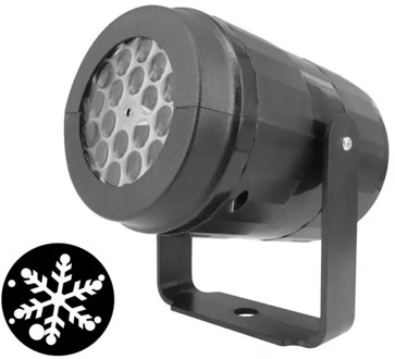 Rotating Snowflake Projector Christmas Snowflake Projection Light Indoor Garden Laser Projection Lights Home Decorative Lights
