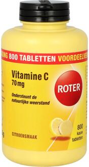 Roter Vitamine C 70 mg Citroen - Voedingssupplement - 800 kauwtabletten