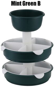 Roterende Afvoer Mand Theezeven Plastic Groente Wastafel Kom Mand Pot Opslag Schotel Fruitschaal Snack Tray Kitchen Tools