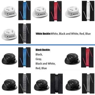 Roterende Automatische Gesp Schoenen Revolving Gesp Met Tool Strakke-Losse Gesp Reparatie Draaien Knop Beveiliging Retail blauw