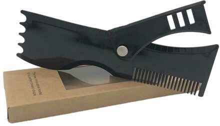 Roterende Baard Styling Kam Styling Heerser Verstelbare Baard Shaping Tool Voor Stijl Self-Scheren Haar Aanpassing