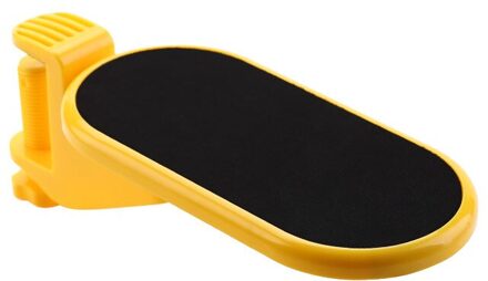 Roterende Computer Arm Support Ergonomische Verstelbare Pc Polssteun Extender Bureau Hand Beugel Schouder Pad Mount Kantoor Muismat geel